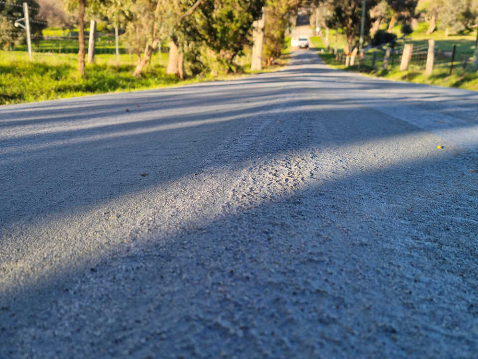 Gluon driveway resurfacing and dust control